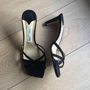 Jimmy Choo Kitten Heel Sandals